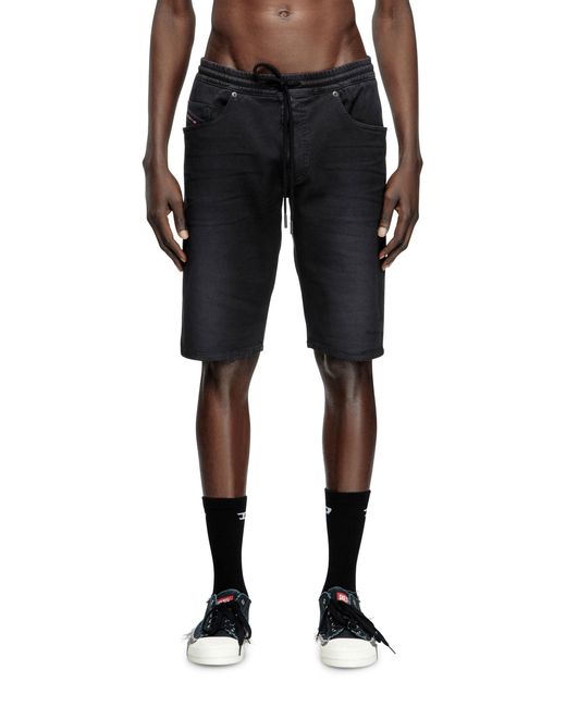 DIESEL Black Chino Shorts for men