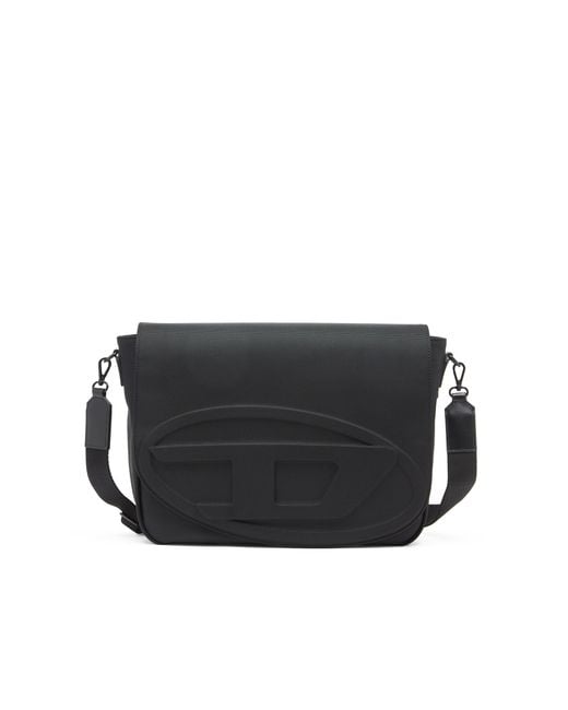 DIESEL Black 1Dr-Messenger Bag for men
