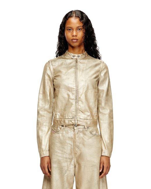 DIESEL Natural Moto Jacket