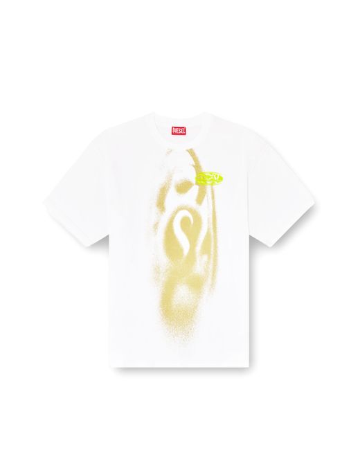 メンズ DIESEL Tシャツ White