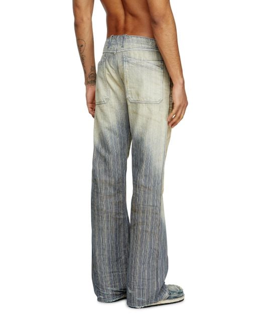 メンズ DIESEL ブーツカット Jeans Green