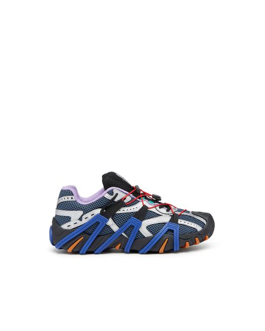 S-Prototype Cr-Sneaker bicolore in rete di DIESEL in Blue da Uomo