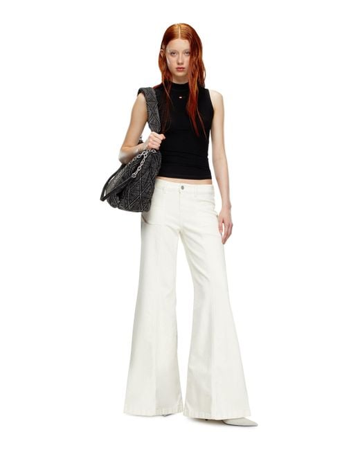 DIESEL フレア Jeans White