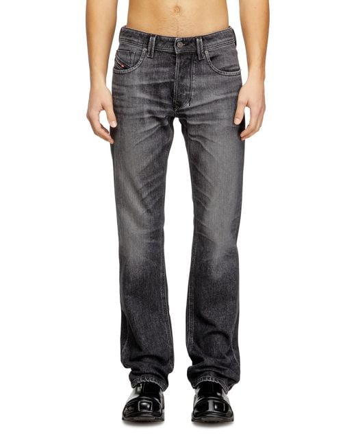 DIESEL Blue Regular Jeans Low Waist 1985 Larkee, Button Fly for men