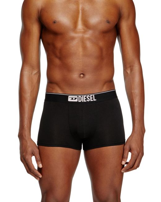 DIESEL Blue Three-Pack Of Plain Boxer for men