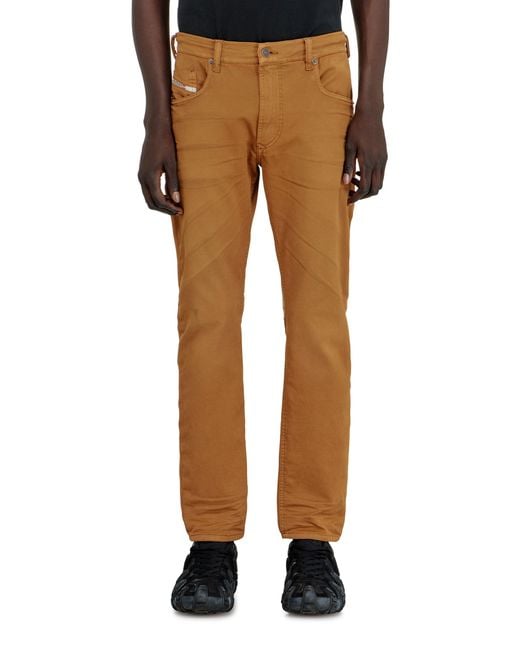 DIESEL Natural Regular Regular Waist 2032 D-Krooley-Bw Joggjeans, Colored, Elastic Waistband for men