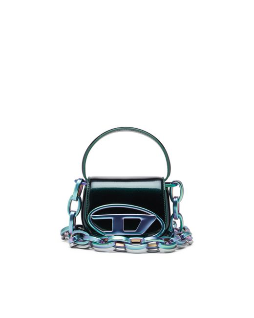 DIESEL Blue 1Dr Xs-Iconic Iridescent Mini Bag