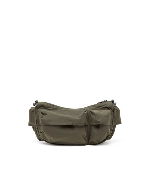 DIESEL Green Multipocket Bag
