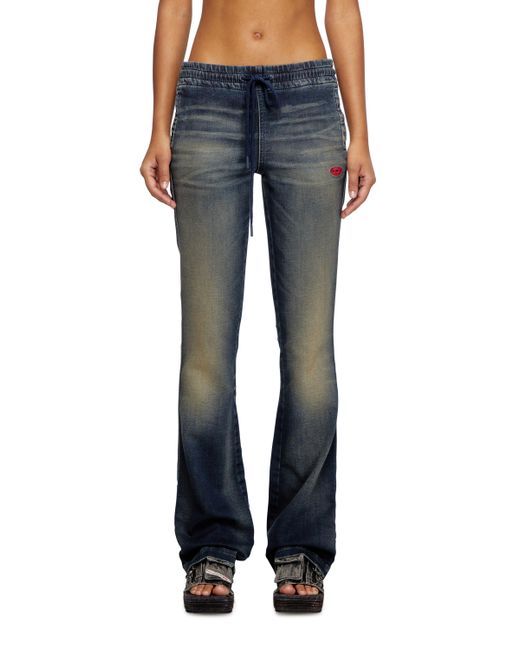 DIESEL ブーツカット 2069 D-Ebbey Joggjeans Blue