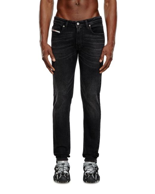 DIESEL Black Skinny Jeans for men