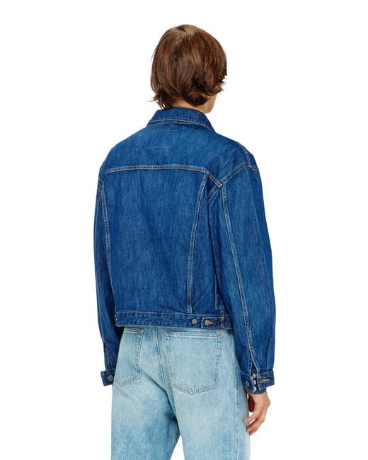 DIESEL Blue Trucker Jacket