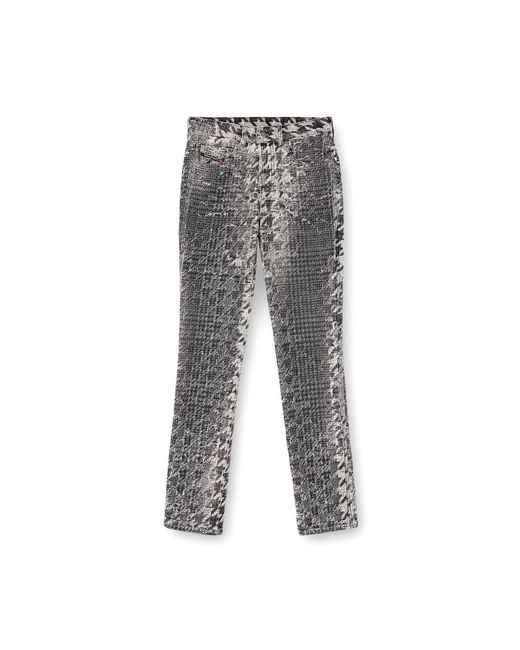 DIESEL Gray Slim Jeans