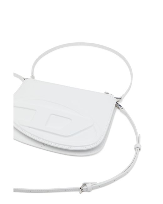 DIESEL White 1Dr Twin-Double-Pouch Shoulder Bag