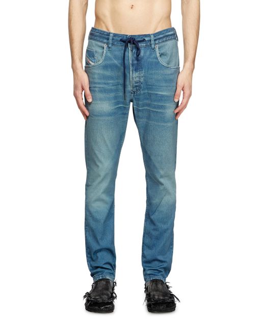 メンズ DIESEL レギュラー 2032 D-Krooley Joggjeans Blue