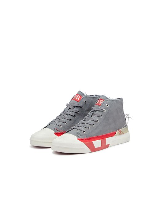 メンズ DIESEL S-d-verse Mid スニーカー Gray