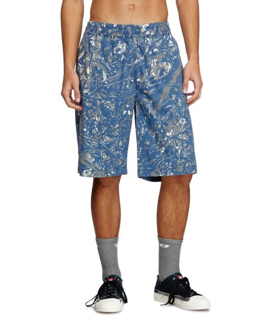 メンズ DIESEL ハーフパンツ Blue