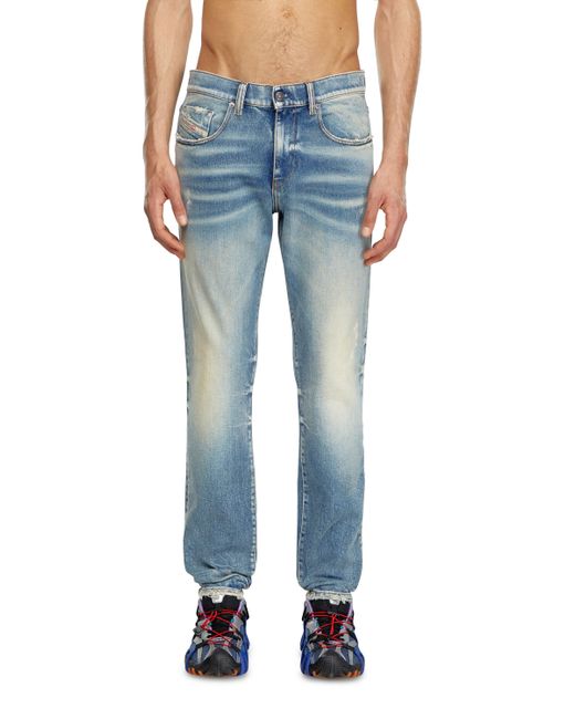 DIESEL Blue Slim Jeans for men