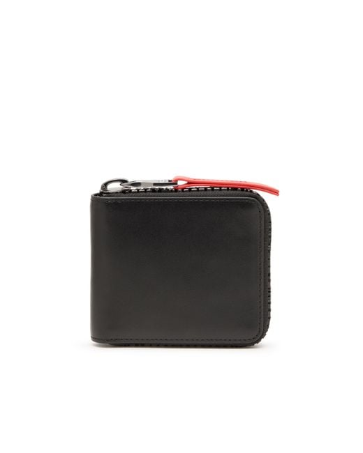 メンズ DIESEL 二つ折り財布 Black