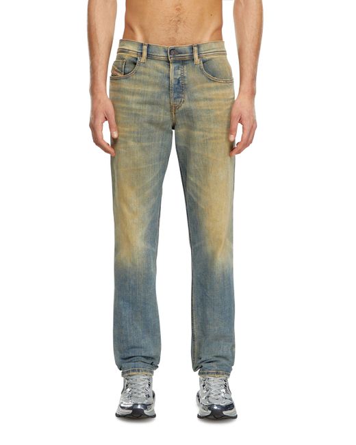 DIESEL Green Tapered Jeans for men