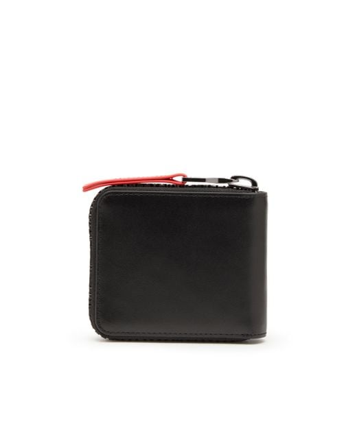 メンズ DIESEL 二つ折り財布 Black