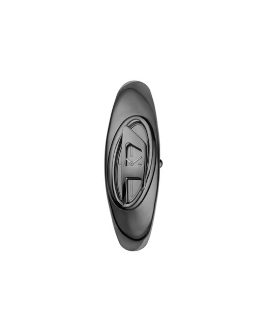 Reloj Wonder-D De Acero Inoxidable En Gris Plomo Con Movimiento De Dos Agujas DIESEL de color Black