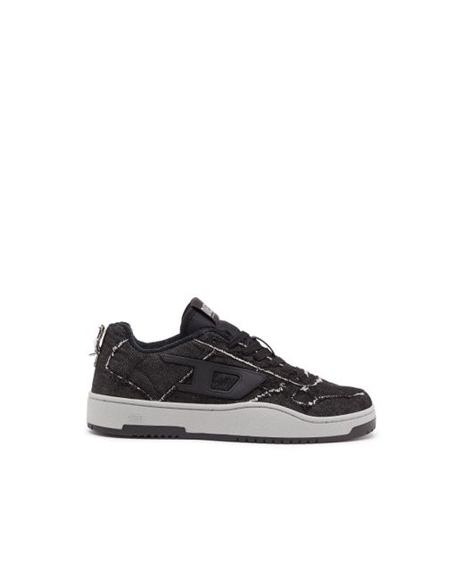 DIESEL Black S-Ukiyo Low-Low-Top Sneakers for men