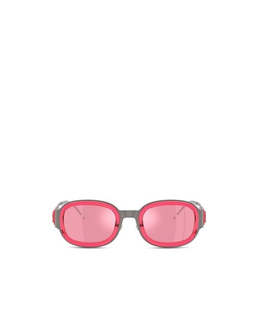 DIESEL Pink Square Sunglasses