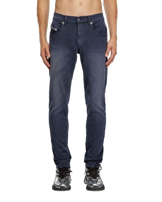DIESEL Blue Slim Regular Waist 2060 D-Strukt Joggjeans, Colored, Zip Fly for men