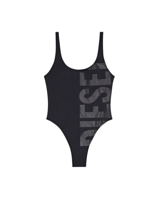 DIESEL Blue Swimsuit With Maxi Print