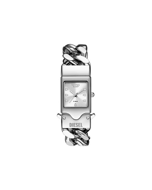 DIESEL Closer Stainless Steel Watch White