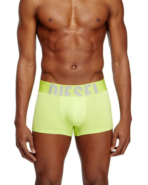 DIESEL Retropants Im Dreierpack Aus Baumwollstretch in Green für Herren