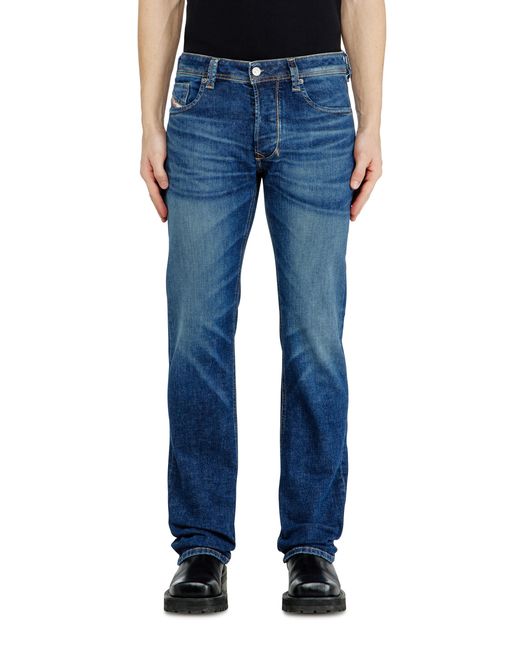 DIESEL Blue Regular Jeans Low Waist 1985 Larkee, Dark, Button Fly for men