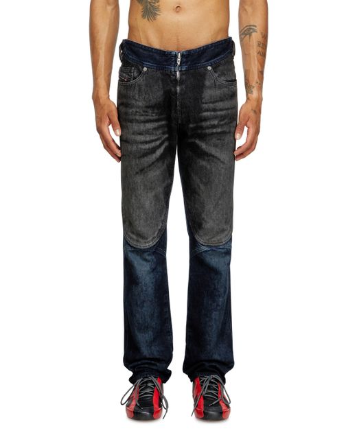 メンズ DIESEL レギュラー Jeans Black