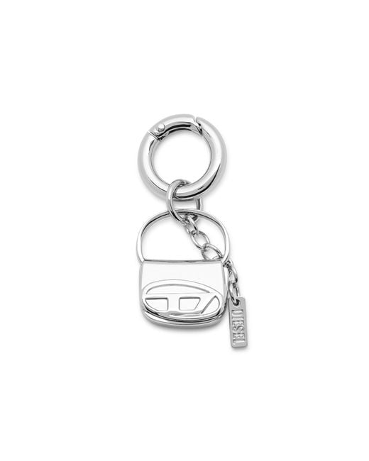 DIESEL White Metal Charm With Mini 1Dr Charm