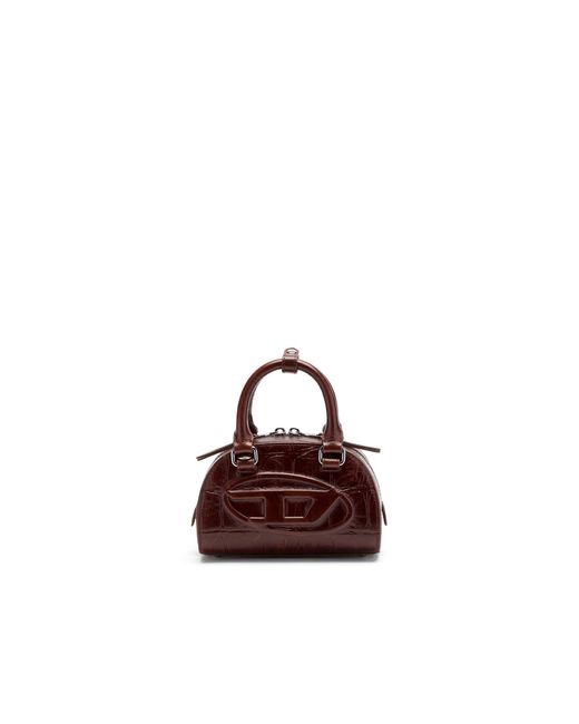 DIESEL Brown 1Dr Dome-Small Bowling Bag