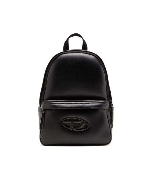 DIESEL Black Holi-d-backpack In Bonded Neoprene