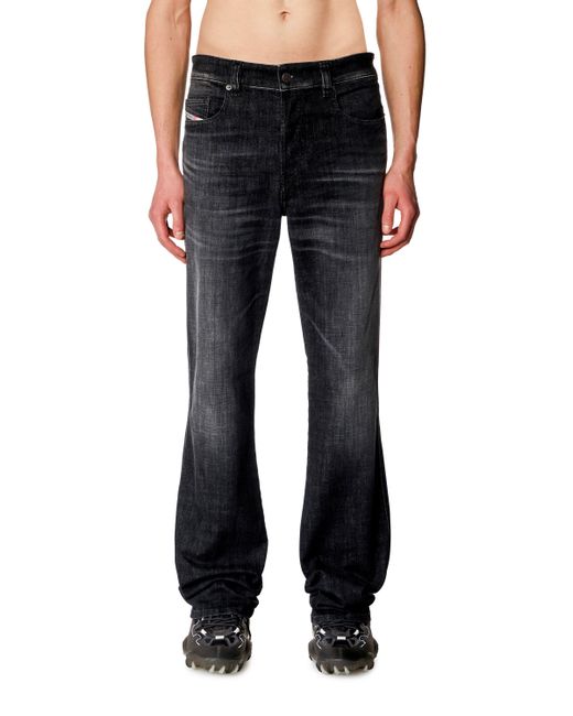 DIESEL Black Bootcut Jeans for men
