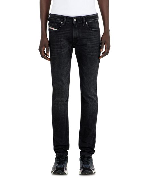 DIESEL _1979 Sleenker_pants_black_33 Kurz for men