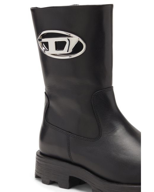DIESEL ショートブーツ Black