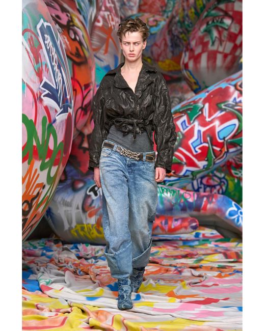 DIESEL Blue Relaxed Jeans