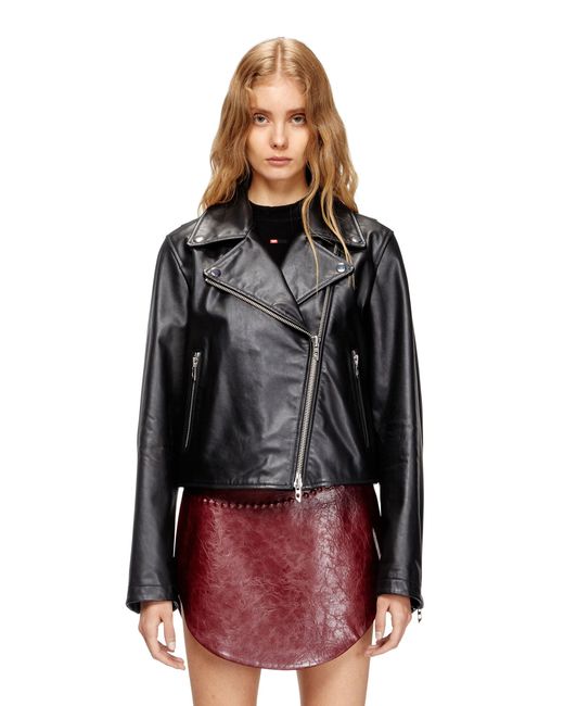 DIESEL Black Biker Jacket