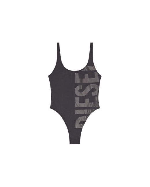 DIESEL Blue Swimsuit With Maxi Print