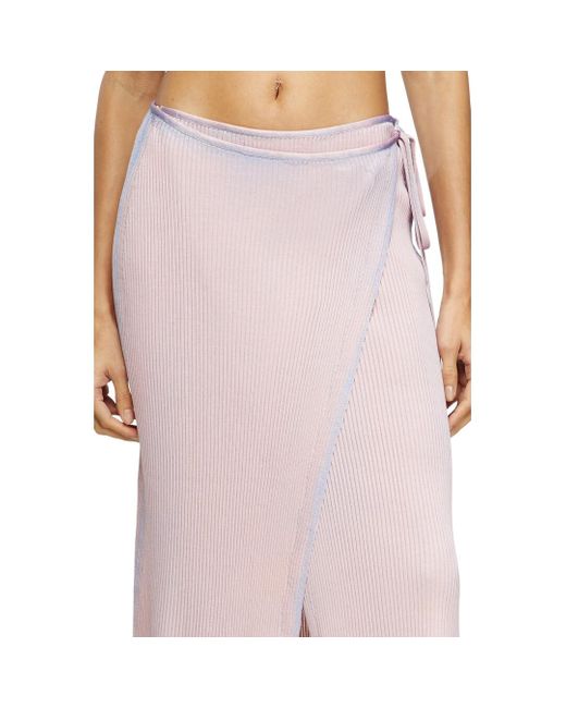 DIESEL Pink Wrap Skirt