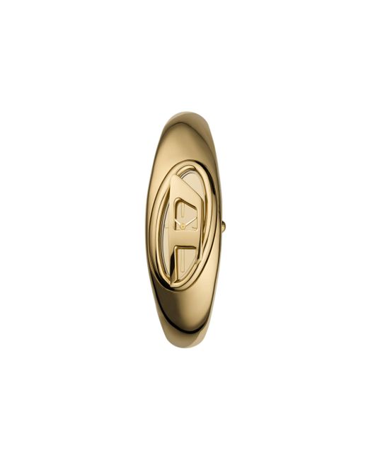 Reloj Wonder-D De Acero Inoxidable En Tono Dorado Con Movimiento De Dos Agujas DIESEL de color Metallic