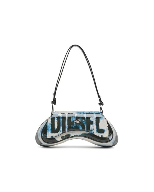 DIESEL White Play-Shoulder Bag