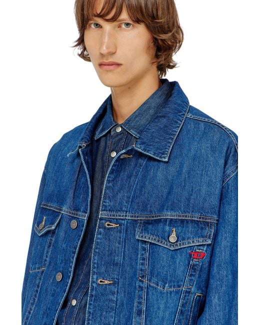 DIESEL Blue Trucker Jacket