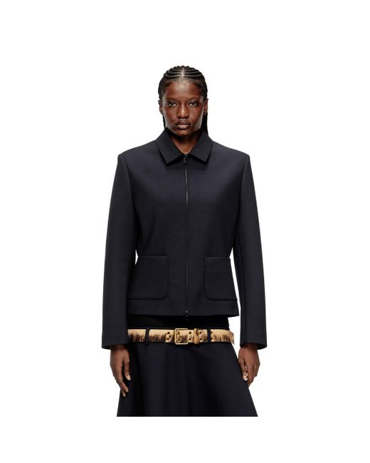 DIESEL Blue Collared Jacket