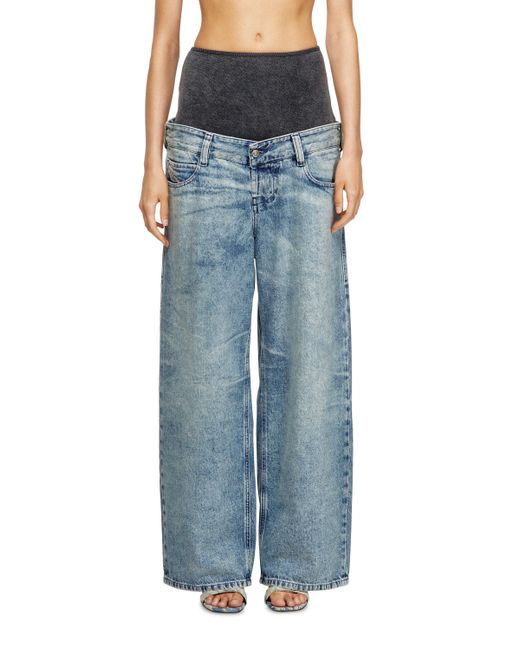 DIESEL Blue Relaxed Jeans
