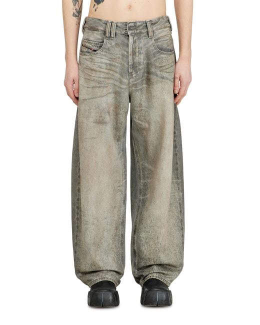 DIESEL Multicolor Relaxed Jeans Regular Waist 1997 D-Enim-M, Button Fly