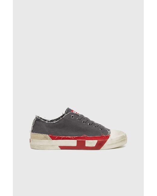 DIESEL S-D-Verse-Canvas-Sneakers Mit Schmutz-Effekt in Multicolor für Herren